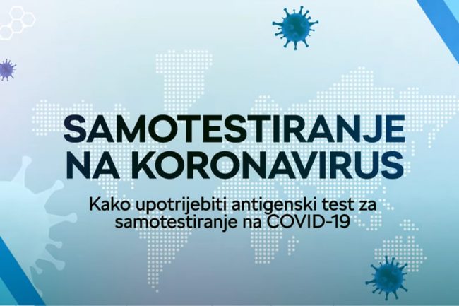 Covid upute za testiranje